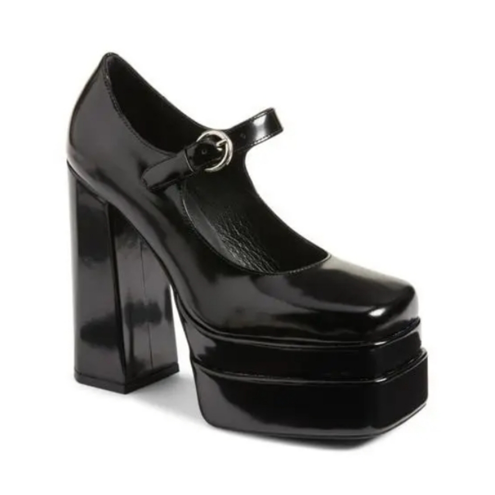 Jeffrey Campbell Chillin Platform Mary Jane Pump
